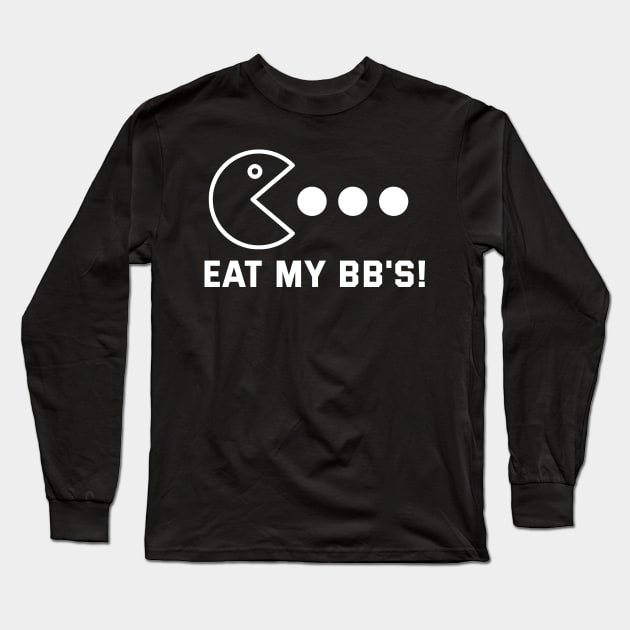 Eat my bbs Long Sleeve T-Shirt by yukiotanaka